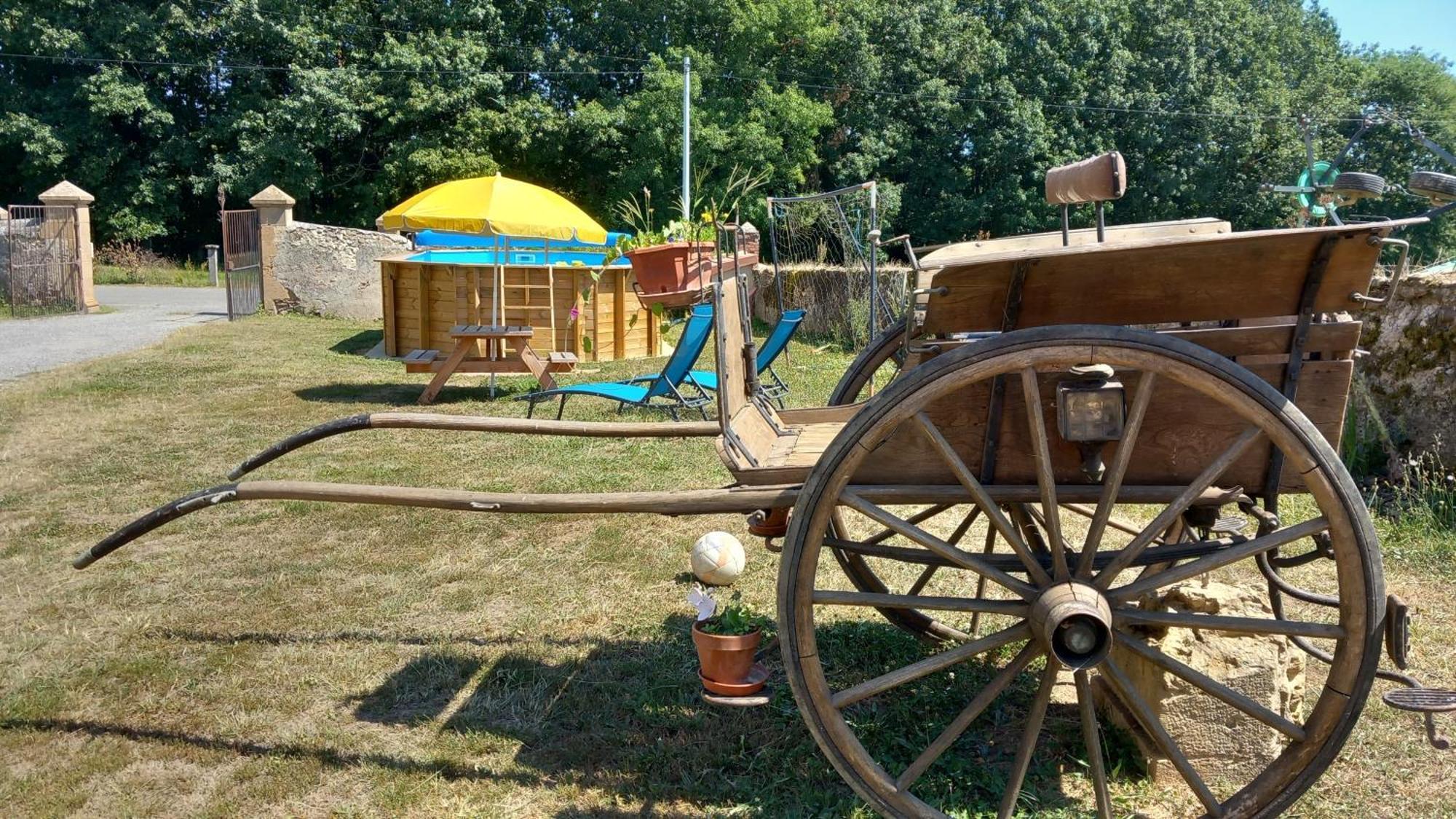 Gite A La Ferme Bassillon-Vauze Экстерьер фото